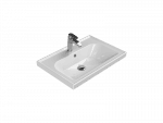 Turkuaz Cerastyle Frame 65X45 Cm Beyaz Etajerli Lavabo  - Clean Active Antibakteriyel Lavabo