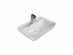 Turkuaz Cerastyle Lal 60X42 Cm Beyaz Tezgah Üstü Lavabo  - Clean Active Antibakteriyel Lavabo