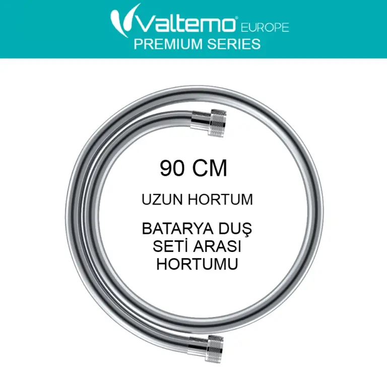 Valtemo Duş Seti Yorumları & Valtemo Batarya Yorumları 18 Valtemo 90 Cm Batarya Duş Seti Arası Uzun Hortum, Patlamaz Vs-205