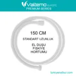 Valtemo VS-258 NeoFlex PVC Beyaz Duş Hortumu