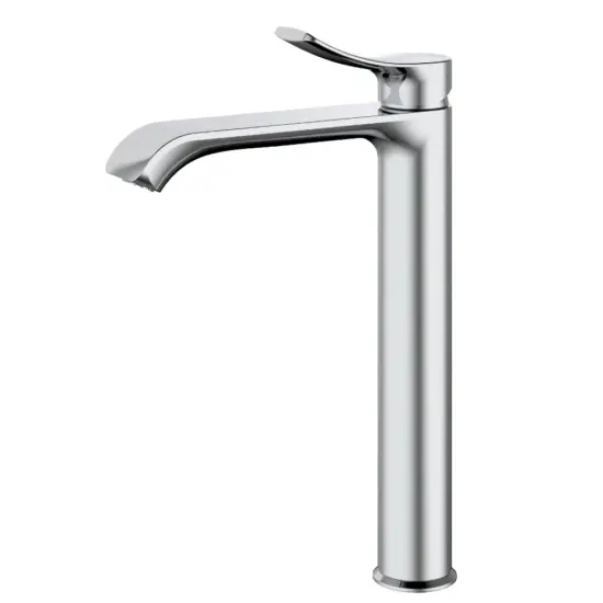 Valtemo vm-1211 krom uzun çanak lavabo bataryası