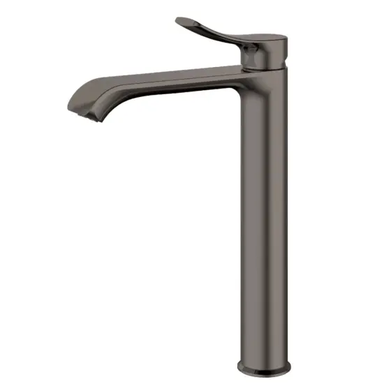 Valtemo Vm-1213 Uzun Art Gray Antrasit Çanak Lavabo Bataryası