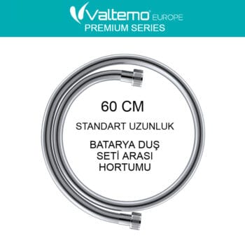 Valtemo Vs-226 60 Cm Batarya Duş Seti Arası Bağlantı Hortumu
