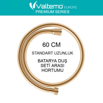 Valtemo Vs-270 60cm batarya duş seti bağlantı hortumu
