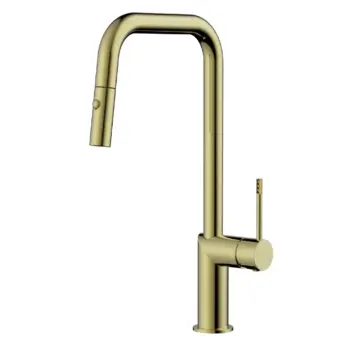 Valtemo Vm-2144 Fırçalı Gold Mutfak Bataryası