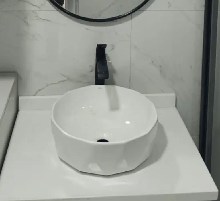 Valtemo Valero Mat Siyah Uzun Çanak Lavabo Bataryası (VM-1212) müşteri fotoğrafı