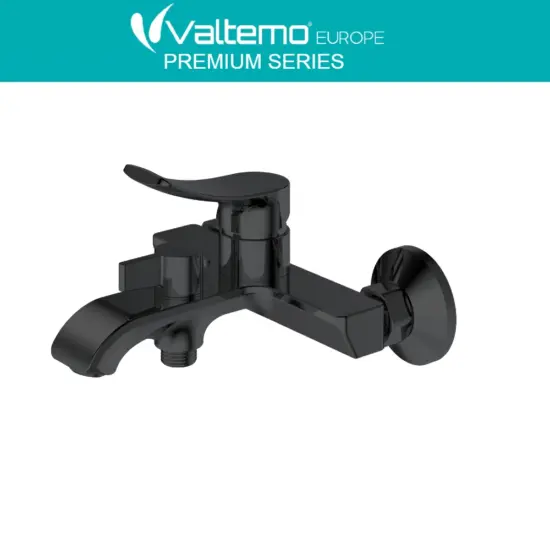 valtemo valero vm-1222 siyah banyo duş bataryası