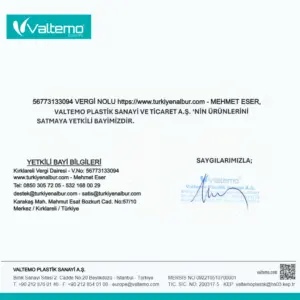 Valtemo ürünlerinin satışına yetkili bayi https://turkiyenalbur.com - Türkiye Nalbur - Mehmet Eser 'dir