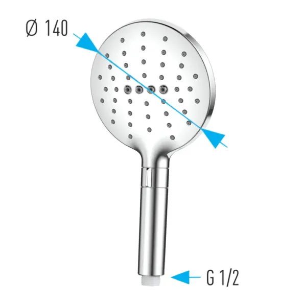 valtemo botega vs-9008 el duşu boyutu ölçüsü