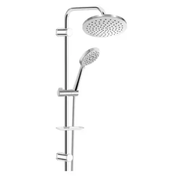 dushlux dc-0116 krom fonksiyonlu tepe duş seti