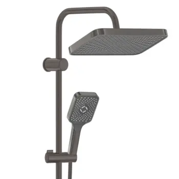 valtemo rainway vs-2912 antrasit tepe duş seti