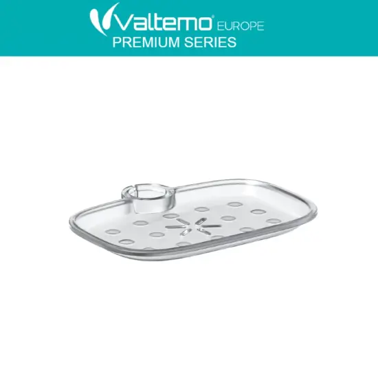 valtemo vs-180 duş seti sabunluğu kristal şeffaf