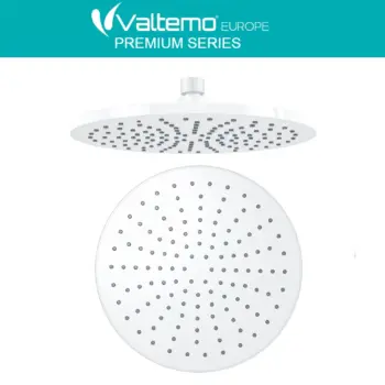 Valtemo vs-9932 beyaz, yuvarlak, yağmurlama tepe duş başlığı