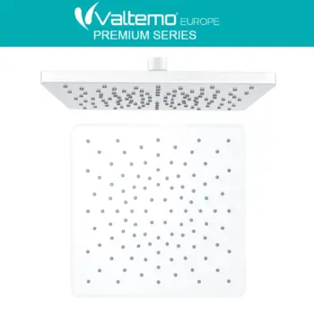 valtemo kare beyaz tepe duş başlığı vs-9956