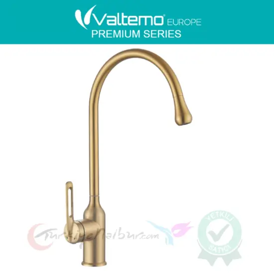 Valtemo Stello 1443 Brushed Gold Mutfak Evye Bataryası