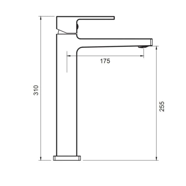 Valtemo Quatro Krom Çanak Lavabo Bataryası VM-1111 27 valtemo vm-1111 çanak lavabo bataryası özellikleri boyutu ölçüsü