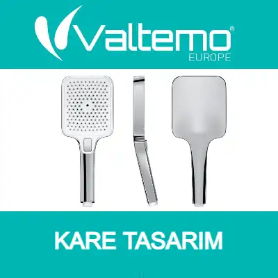 Kare Dikdörtgen Tasarım El Duşları