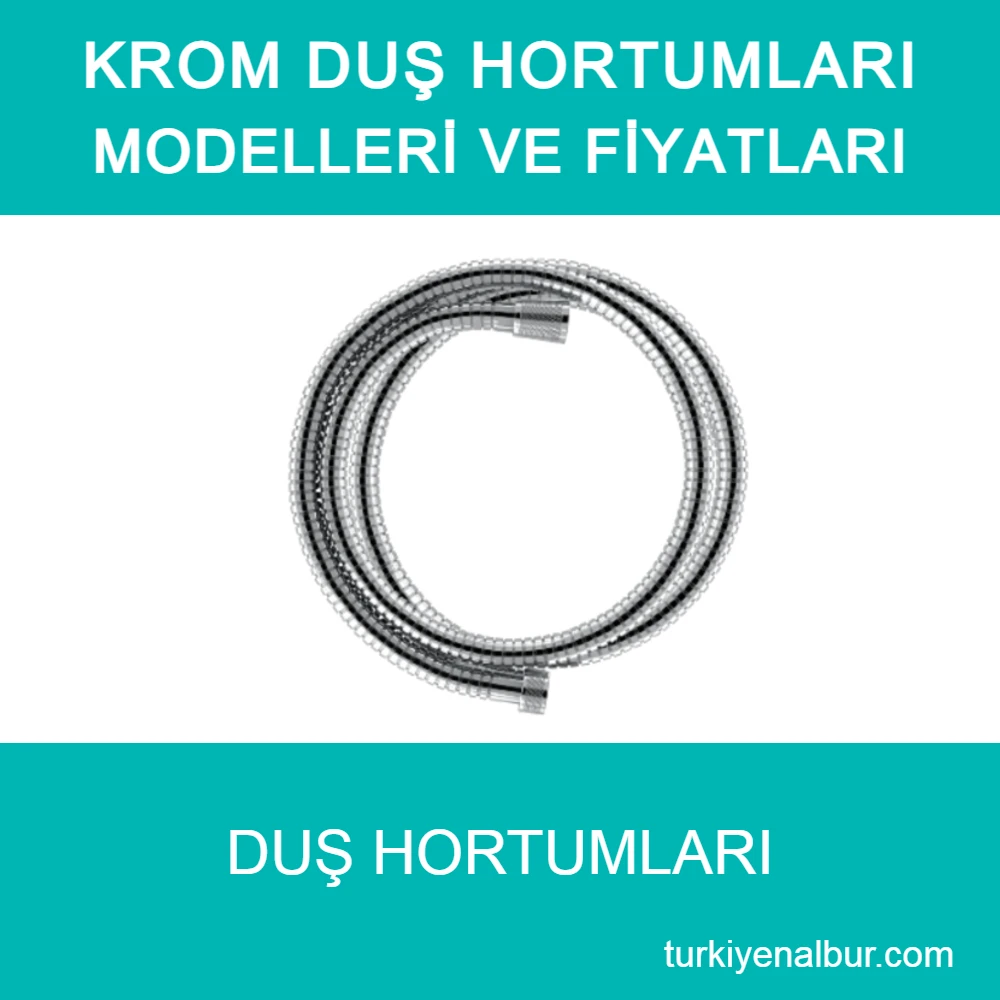Duş Hortumu Modelleri ve Fiyatları 40 Krom Duş Hortumu Modelleri ve Fiyatları