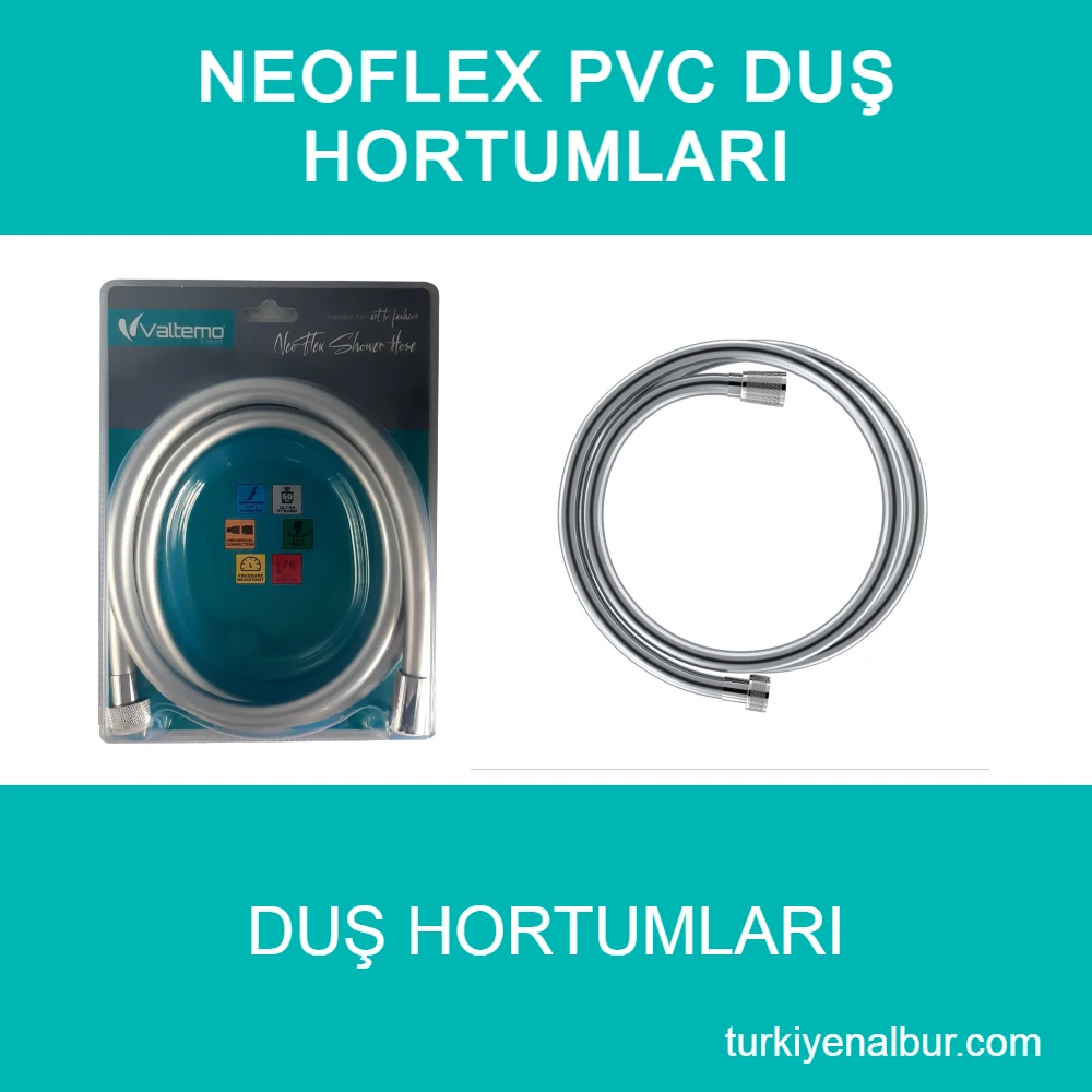 Duş Hortumu Modelleri ve Fiyatları 62 NeoFlex Pvc (Patlamaz) Duş Hortumları Modelleri ve Fiyatları