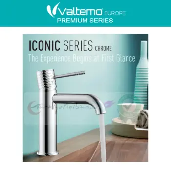 Valtemo Vm-1501 iconic seri krom lavabo bataryası