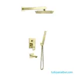 Valtemo Quatro VS-4404 Shiny (Parlak) Gold Ankastre Duş Seti – 3 Yollu 1 valtemo-quatro-vs-4404-shiny-gold-altin-sari-3-yollu-ankastre-dus-seti