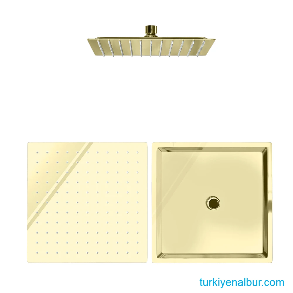 valtemo-quatro-vs-4404-shiny-gold-dus-basligi-vs-9984 Valtemo Shiny Gold Ankastre Duş Seti Tepe Duş Başlığı VS-4404 VS-9984