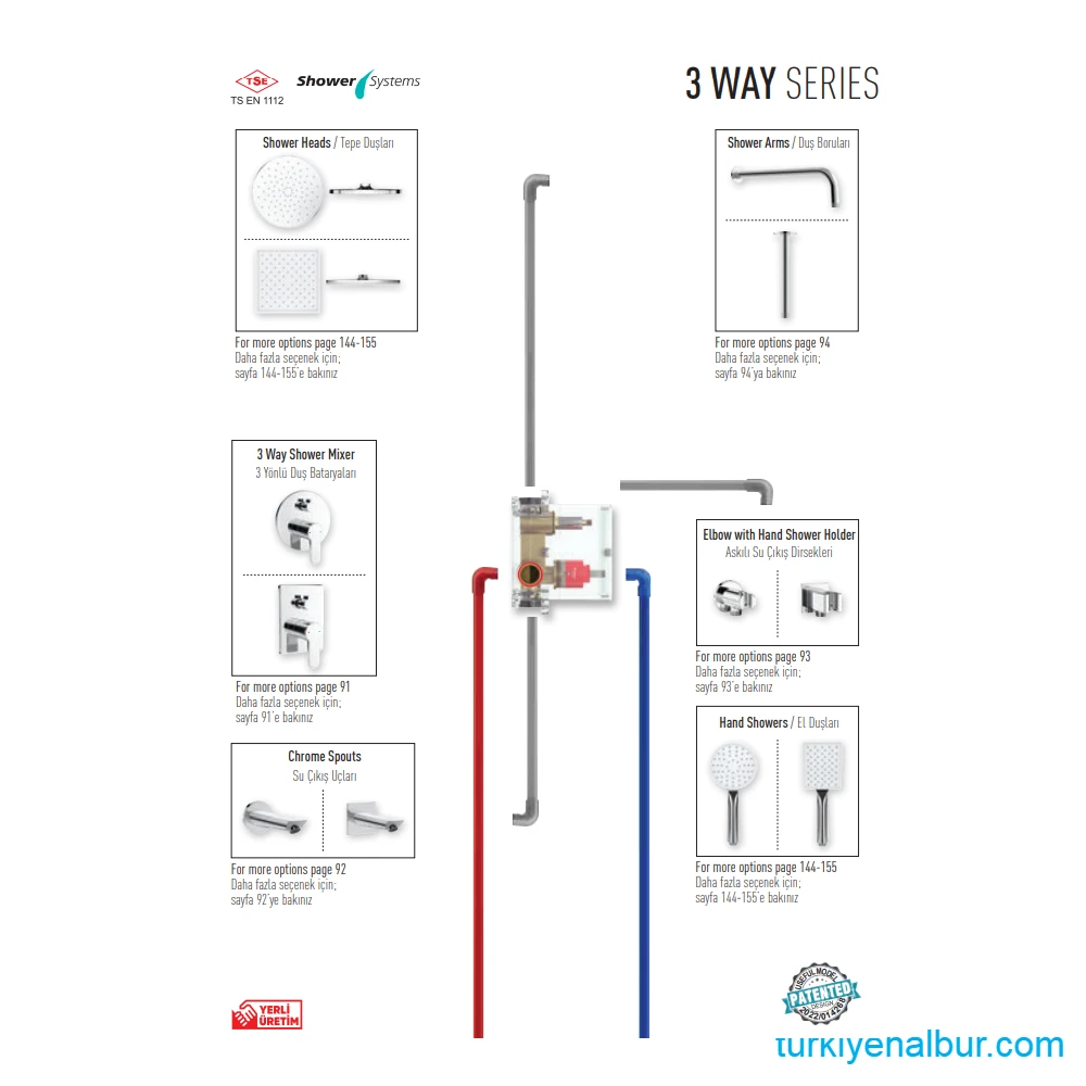 valtemo-valero-ankastre-dus-seti-3-yollu-yonlendirici-03 Valtemo Valero VS-4406 Krom Ankastre Duş Seti Bağlantı Şeması