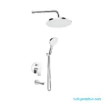 Valtemo Valero VS-4406 Krom Ankastre Duş Seti