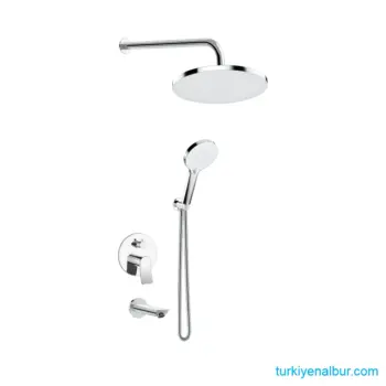 Valtemo Valero VS-4406 Krom Ankastre Duş Seti