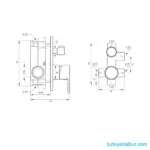 valtemo-quatro-vs-4402-krom-3-yollu-ankastre-dus-seti