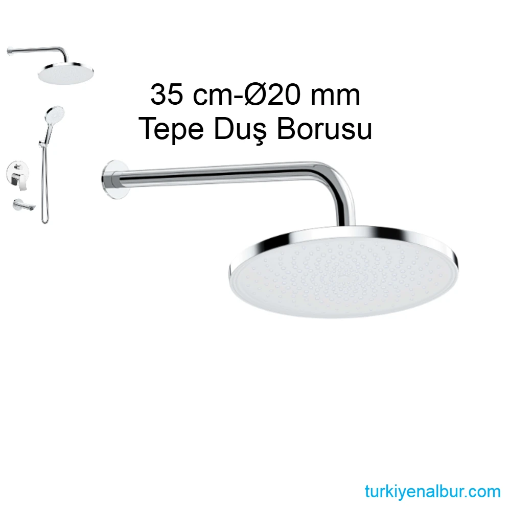 valtemo-vs-4406-ankastre-dus-seti-tepe-dus-borusu Valtemo Valero VS-4406 Krom Ankastre Duş Seti Duş Başlığı