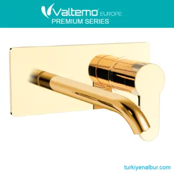 Valtemo Teos Gold Vs 4872 Ankastre Musluk Batarya