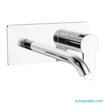 Valtemo Teos VS-4871 Krom Ankastre Lavabo Bataryası