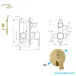 valtemo-valero-4412-gold-ankastre-dus-seti