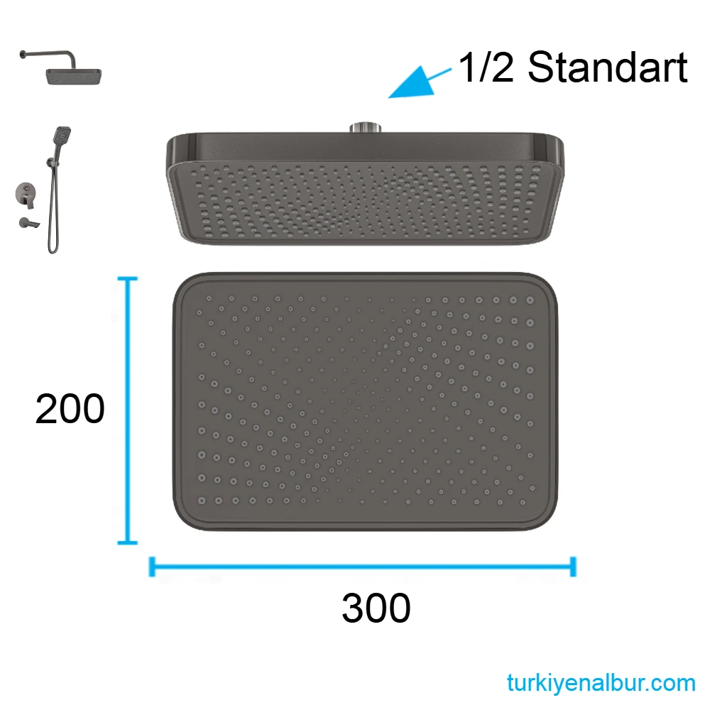 valtemo-valero-vs-4408-antrasit-ankastre-dus-seti-tepe-dusu-boyutu Valtemo Valero VS-4408 ArtGray Antrasit Ankastre Duş Seti Tepe Duşu