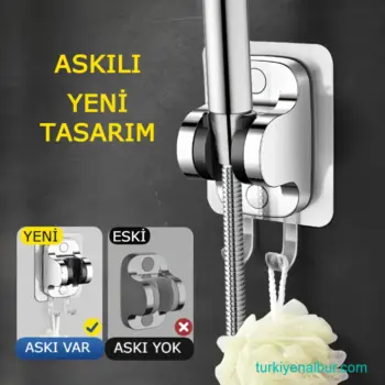 Romena Yapışkanlı Krom El Duşu Mafsalı RM-5030