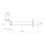 valtemo-vm-924-siyah-pirinc-havza-sise-lavabo-sifonu