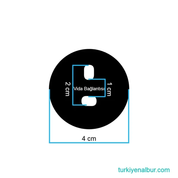 Valtemo VS-309 Yönlendirici Ölçüsü Boyutu Montaj Bilgisi