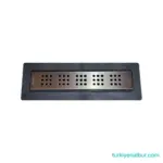 Dushlux DC-0812 30 cm Paslanmaz Çelik Flanşlı Duş Kanalı