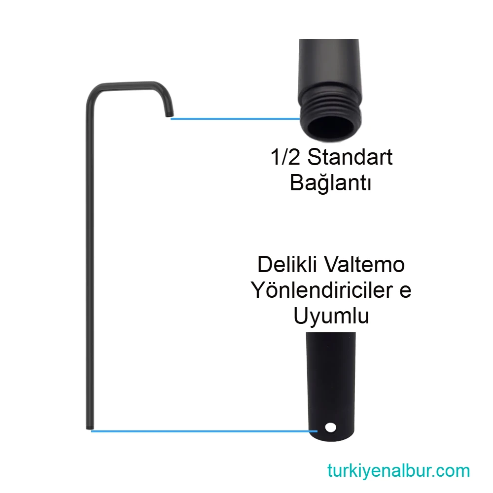 valtemo-dus-seti-borusu-baglanti-bilgileri-vs-464 Valtemo Duş Seti Borusu Bağlantı Bilgileri VS-464