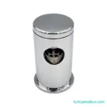 Valtemo VS-130 Krom Duş Seti Borusu Duvar Sabitleme Aparatı - Boru Kelepçesi