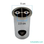 valtemo-krom-dus-seti-duvar-sabitleme-aparati-vs-130