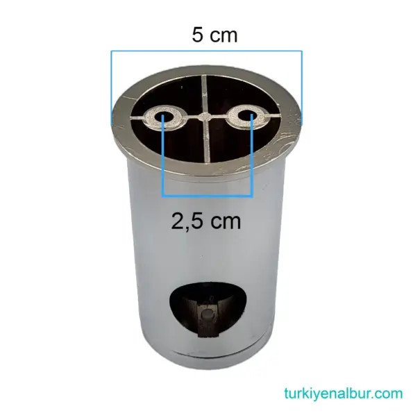 Valtemo VS 130 Duş Seti Boru Kelepçesi Ölçüsü, Boyutu