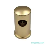 Valtemo VS-135 Mat Gold (Brushed) Yağmurlama Tepe Duş Seti Boru Sabitleme Aparatı, Kelepçesi - Delikli