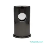 Valtemo VS-138 Art Gray Antrasit Duş Seti Borusu İçin Duvara Sabitleme Kelepçesi - Delikli