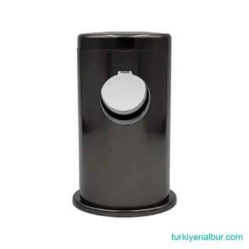 Valtemo VS-138 Art Gray Antrasit Duş Seti Borusu İçin Duvara Sabitleme Kelepçesi - Delikli