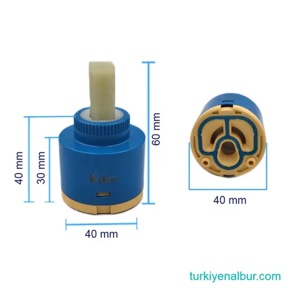 Valtemo VS-335 Batarya Kartuşu Ölçüleri