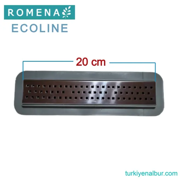 20 cm Ekonomik Duş Kanalı - Romena RM-6020