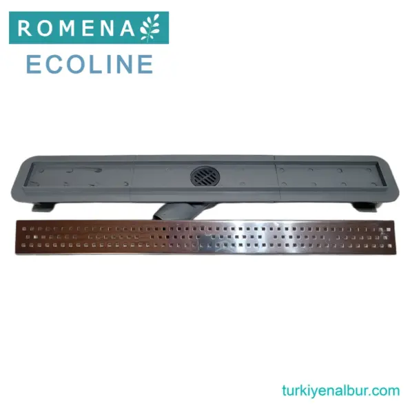 Mebran Etekli 360 Derece Döner Sifonlu Duş Kanalı - Romena RM-6060