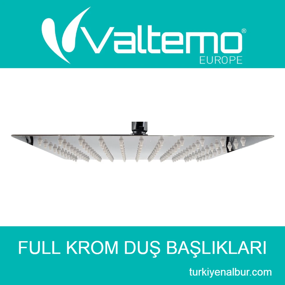 Valtemo Krom Duş Başlıkları
